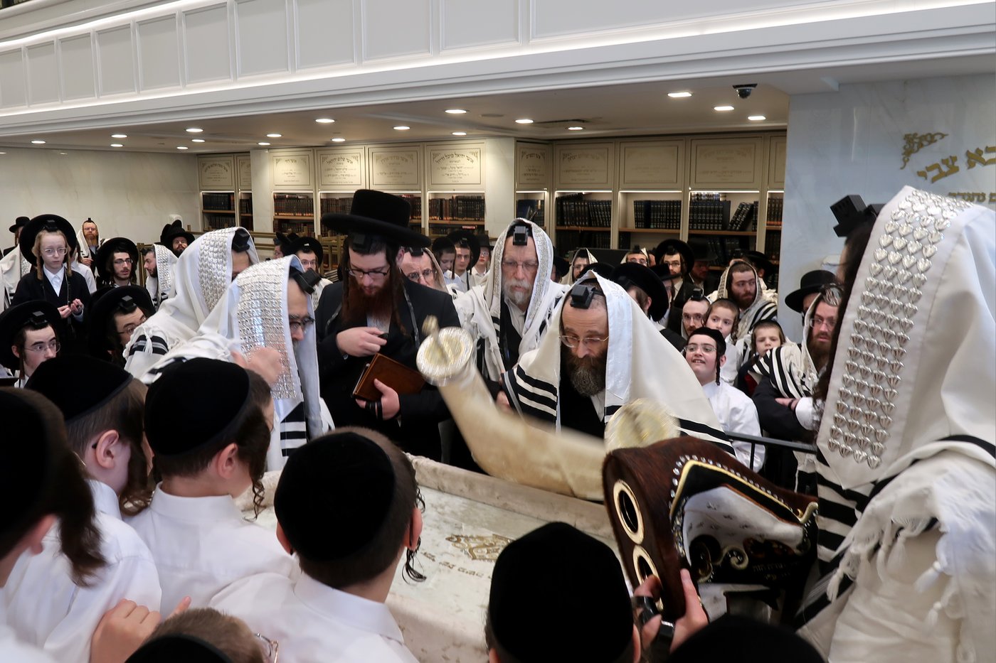 האדמו"ר מסאטמר בביקור הוד במונטריאול