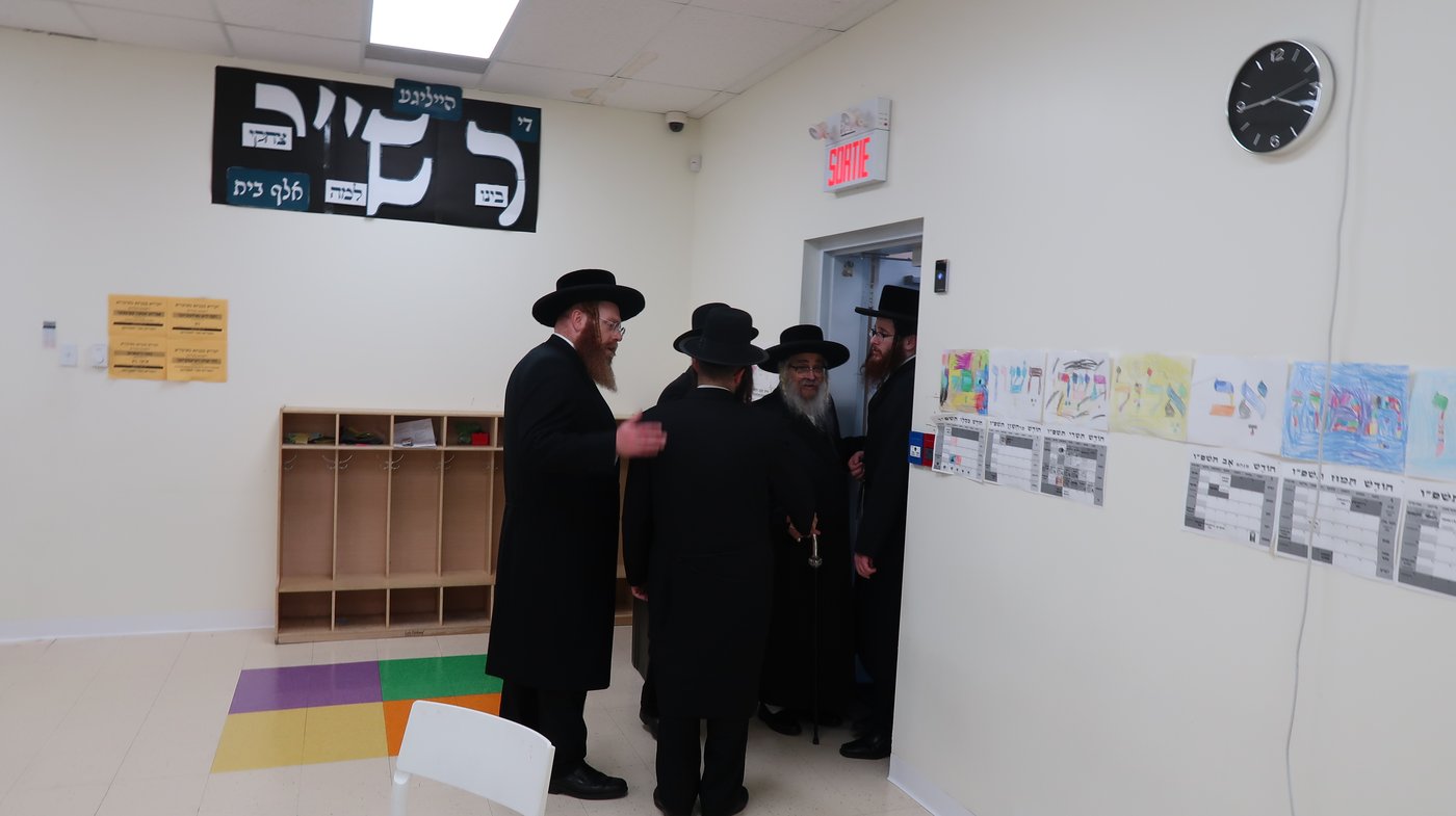 האדמו"ר מסאטמר בביקור הוד במונטריאול