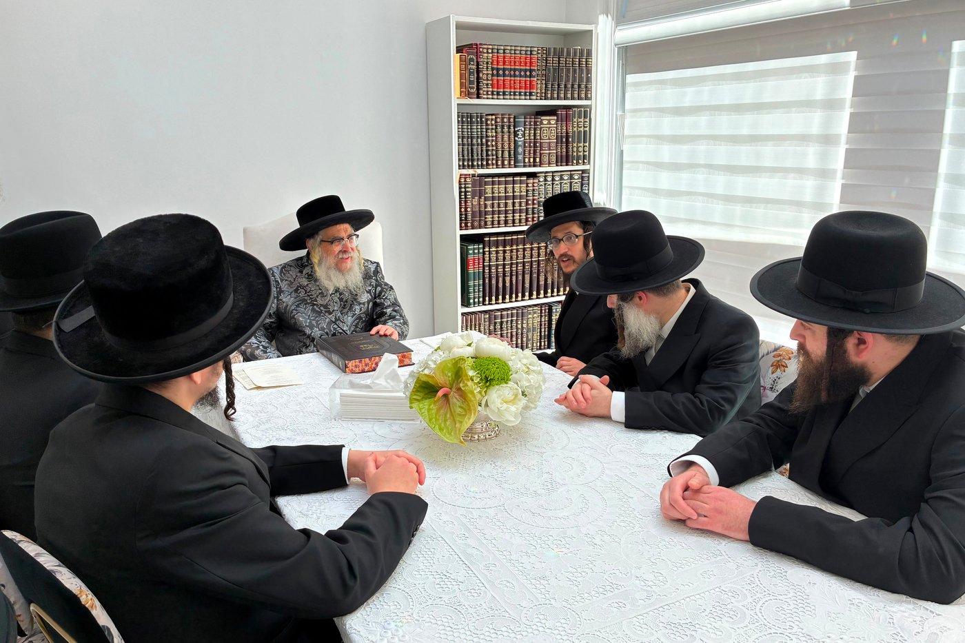האדמו"ר מסאטמר בביקור הוד במונטריאול