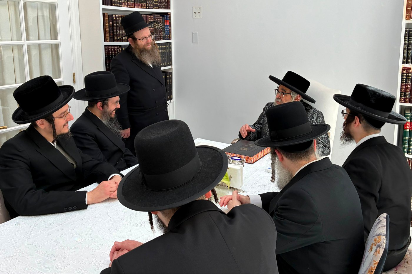 האדמו"ר מסאטמר בביקור הוד במונטריאול