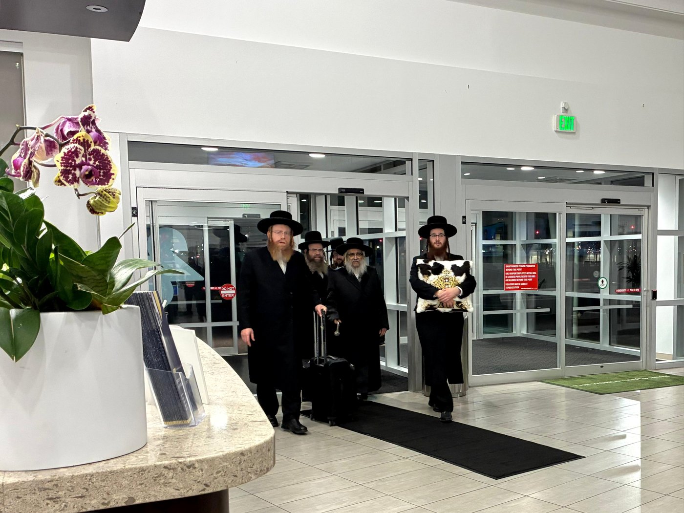 האדמו"ר מסאטמר בביקור הוד במונטריאול