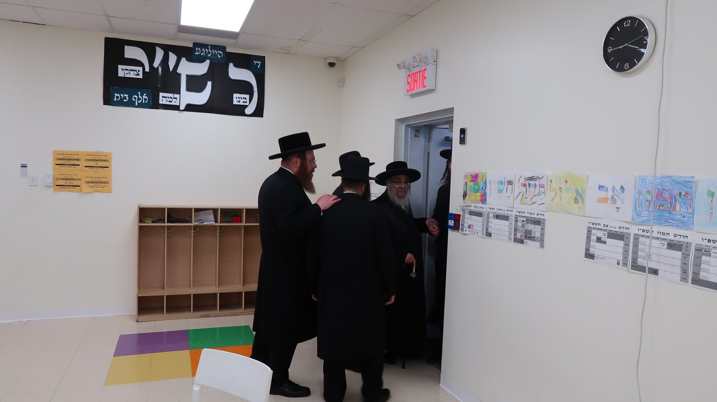 האדמו"ר מסאטמר בביקור הוד במונטריאול