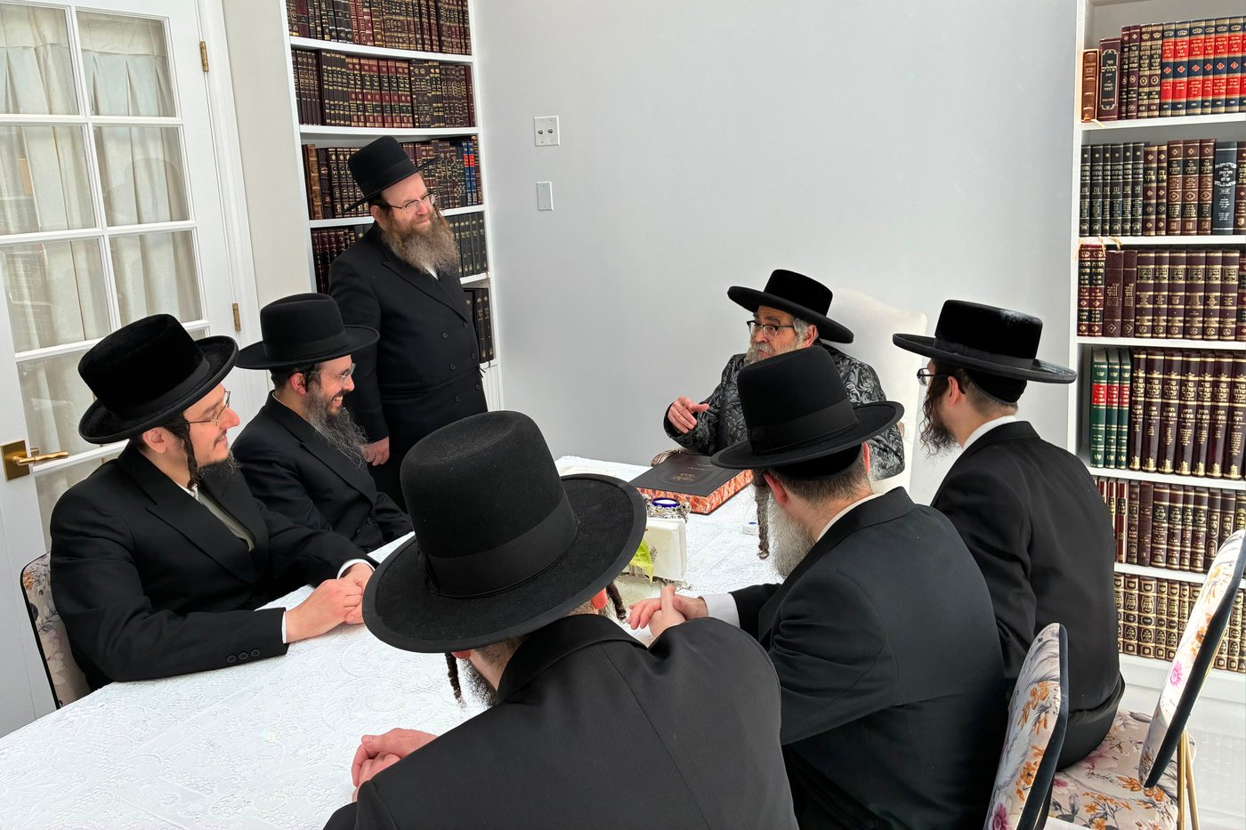 האדמו"ר מסאטמר בביקור הוד במונטריאול