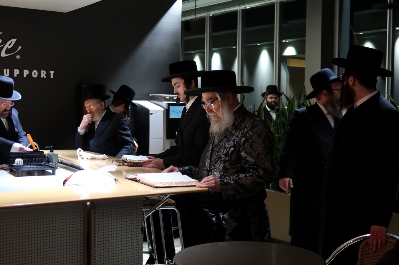 האדמו"ר מסאטמר בביקור הוד במונטריאול