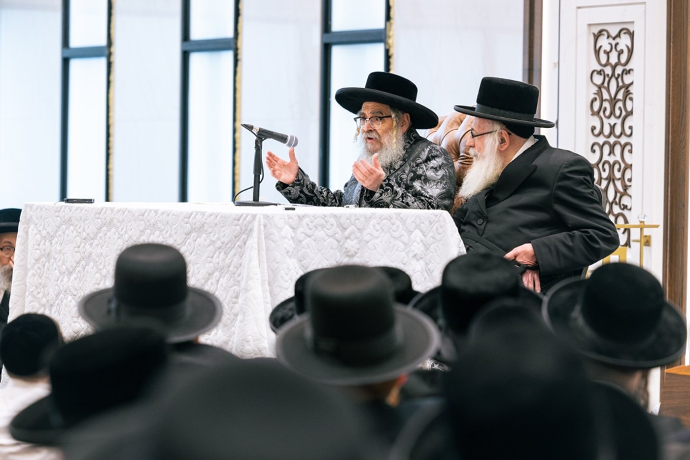 האדמו"ר מסאטמר בביקור הוד במונטריאול