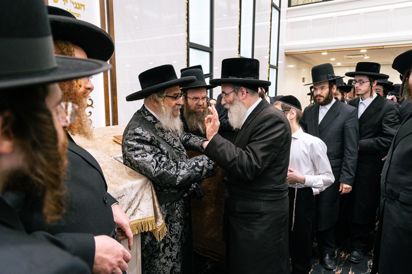 האדמו"ר מסאטמר בביקור הוד במונטריאול