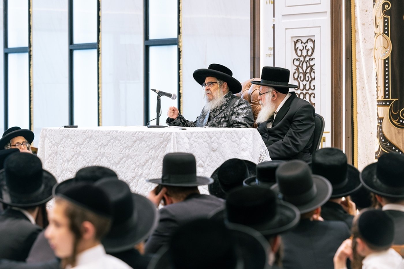 האדמו"ר מסאטמר בביקור הוד במונטריאול