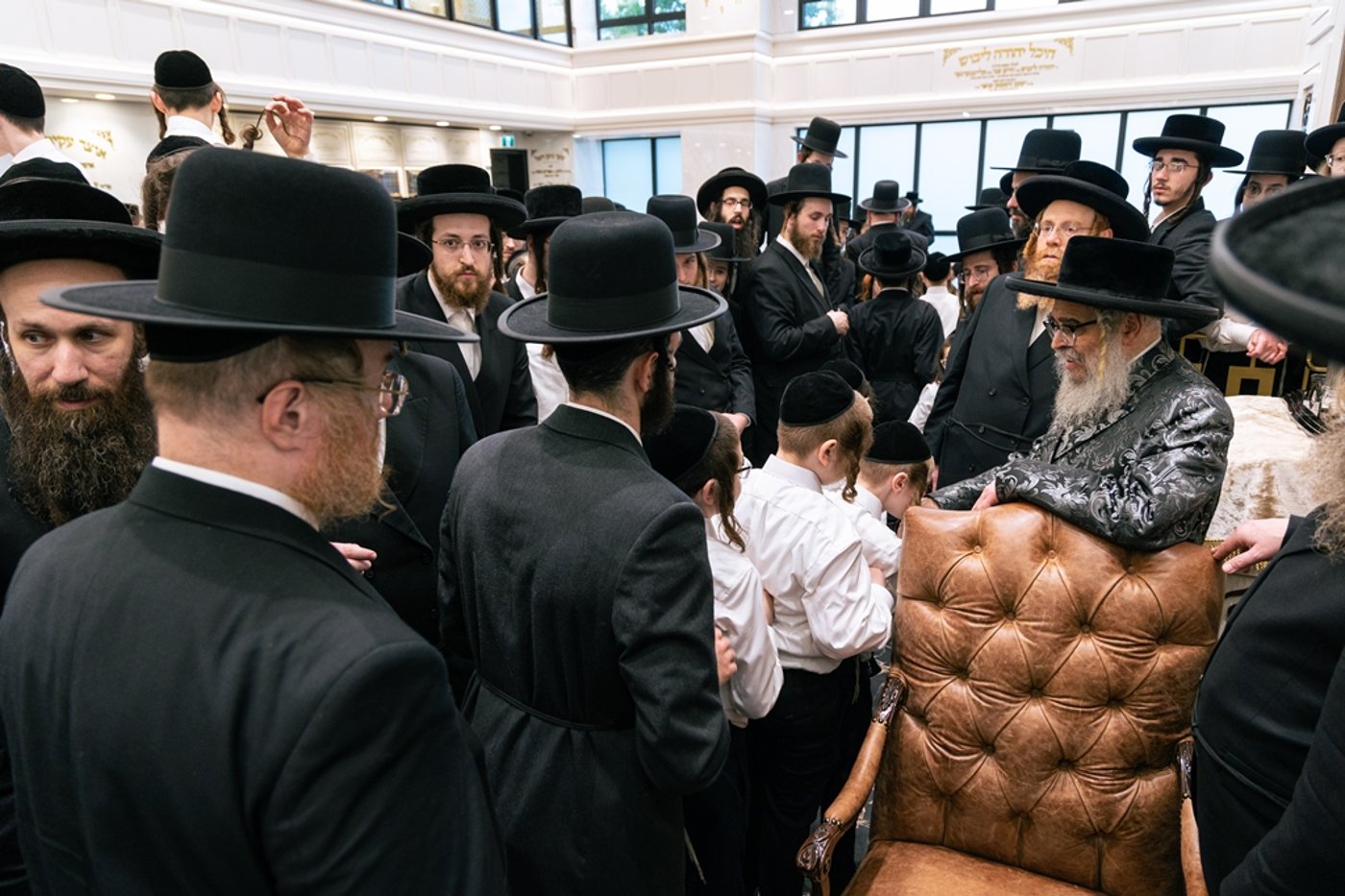 האדמו"ר מסאטמר בביקור הוד במונטריאול