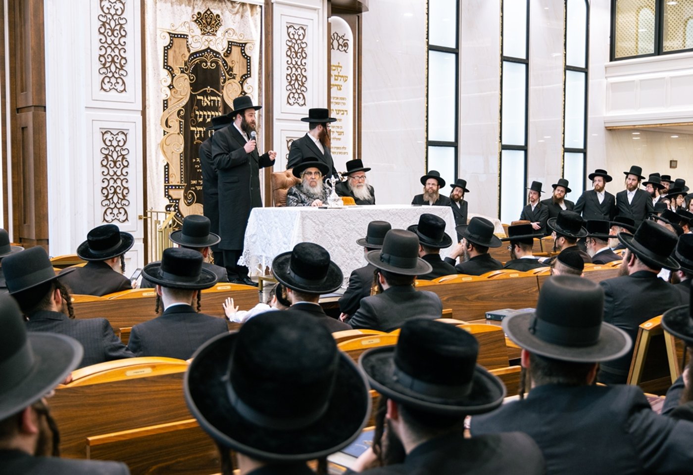 האדמו"ר מסאטמר בביקור הוד במונטריאול