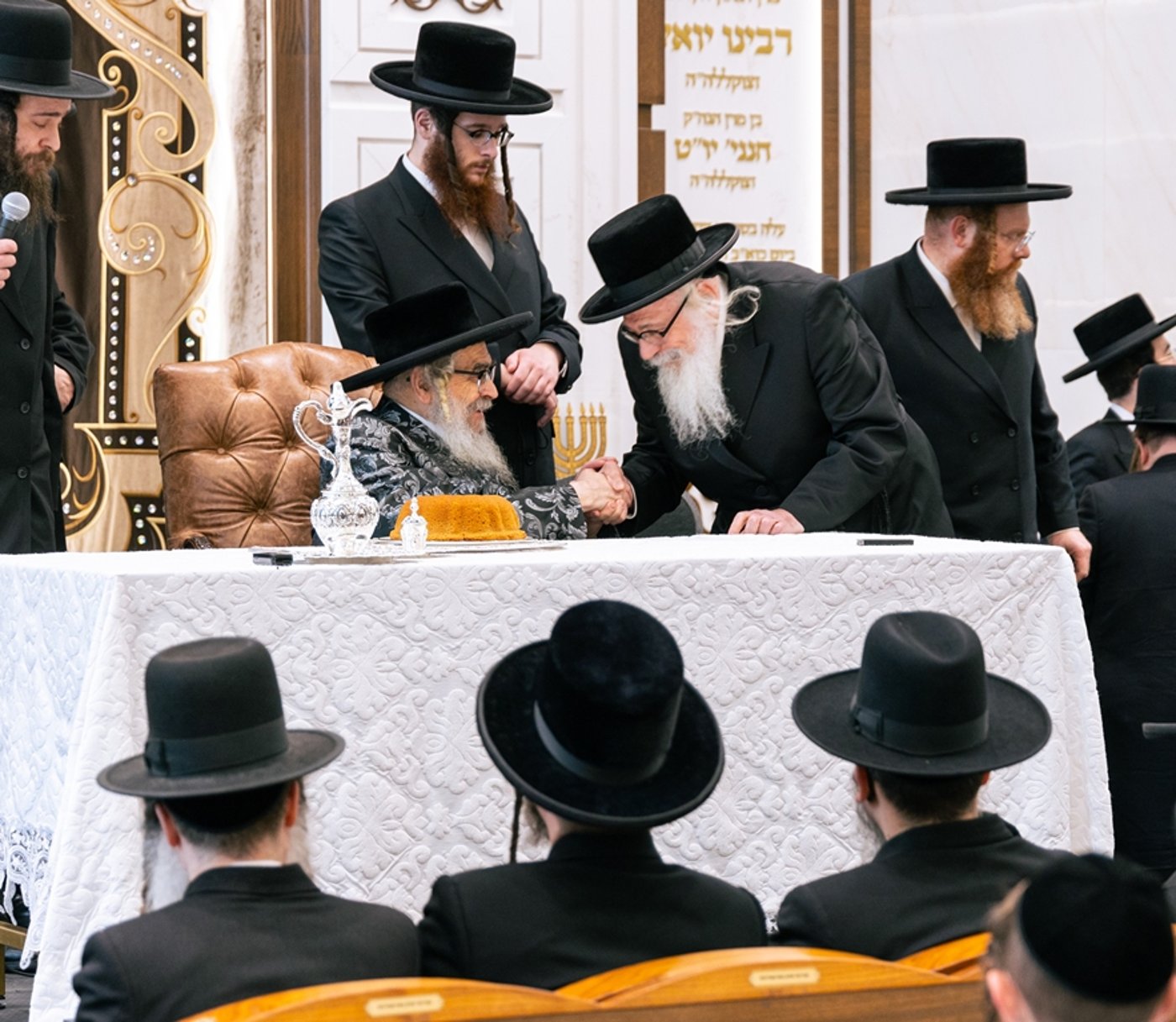 האדמו"ר מסאטמר בביקור הוד במונטריאול