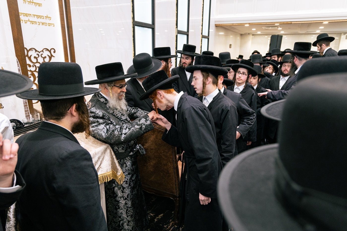 האדמו"ר מסאטמר בביקור הוד במונטריאול