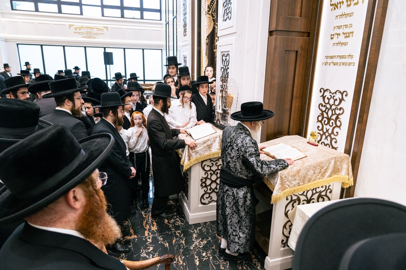 האדמו"ר מסאטמר בביקור הוד במונטריאול
