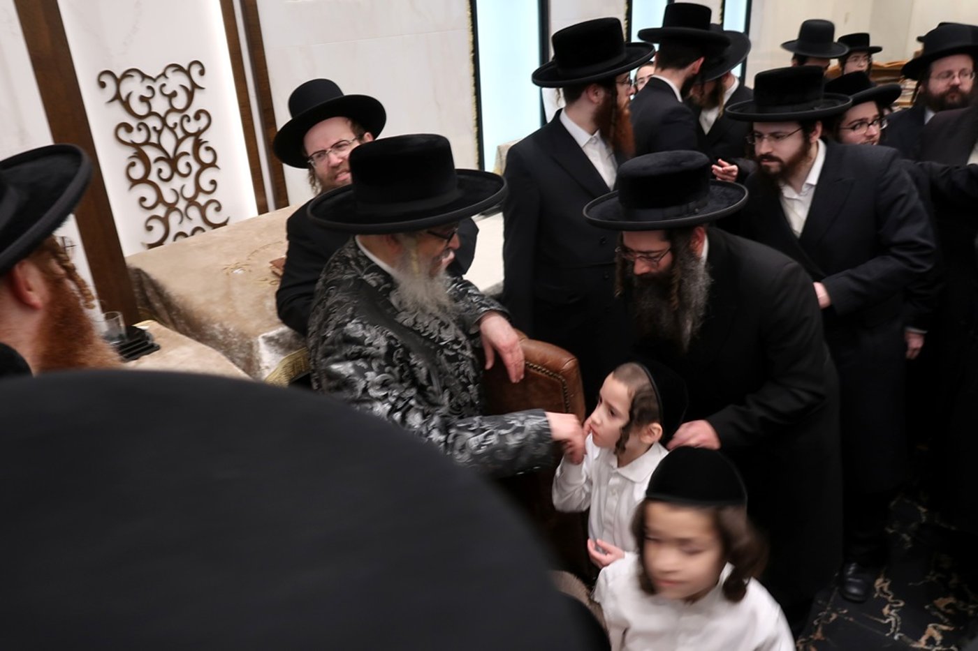 האדמו"ר מסאטמר בביקור הוד במונטריאול
