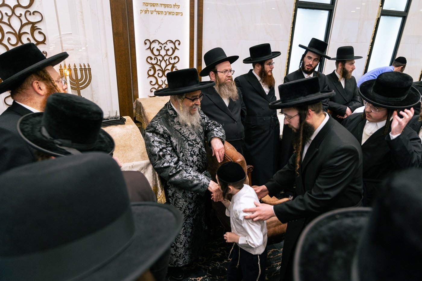 האדמו"ר מסאטמר בביקור הוד במונטריאול