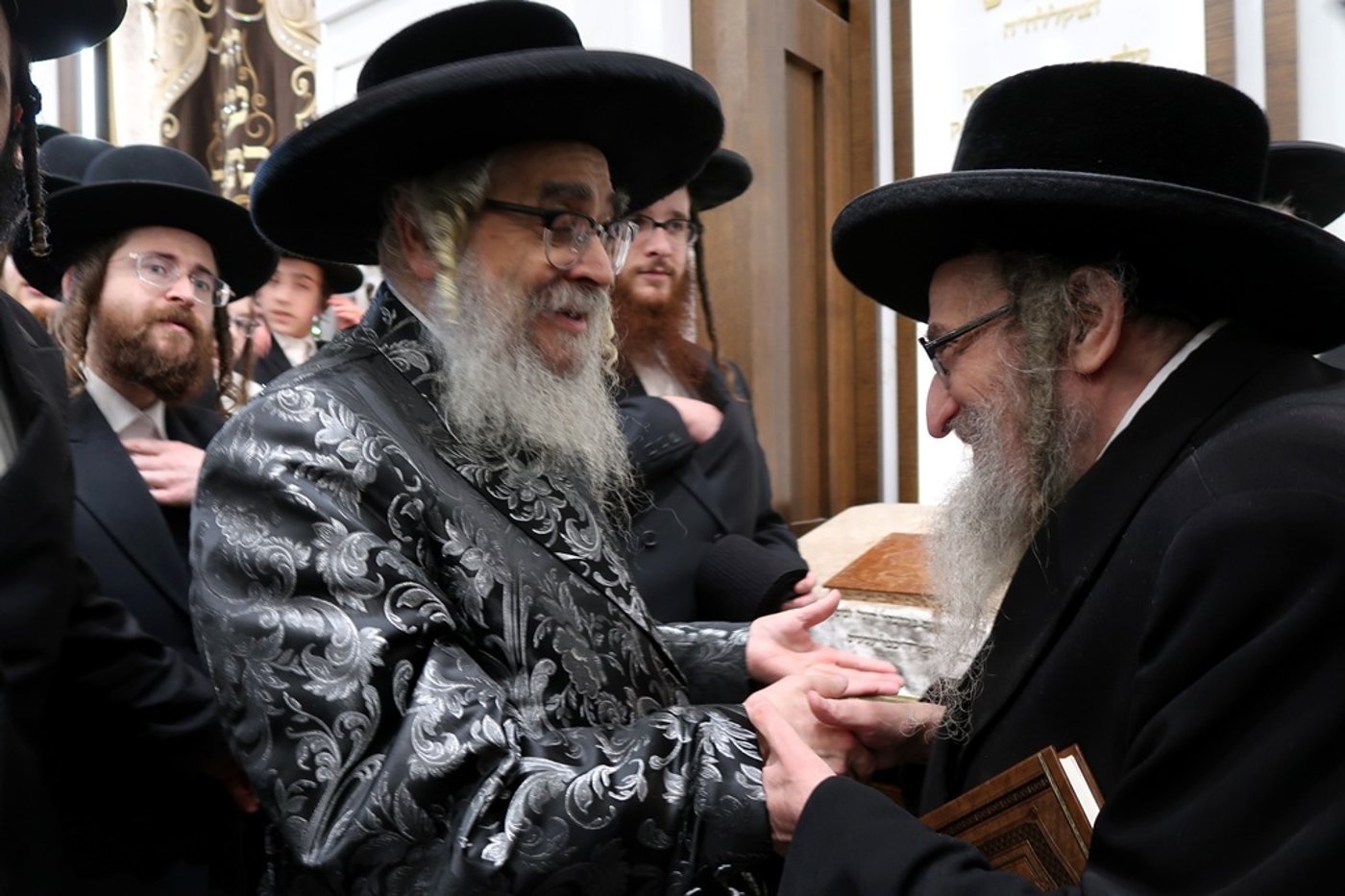 האדמו"ר מסאטמר בביקור הוד במונטריאול