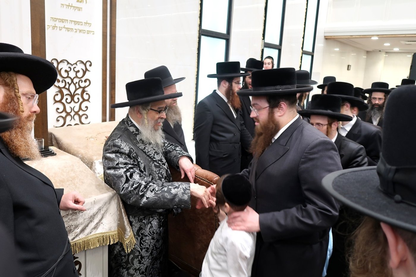 האדמו"ר מסאטמר בביקור הוד במונטריאול