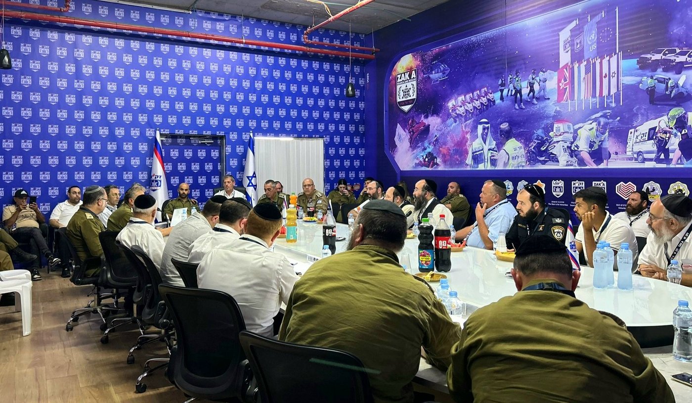 המפגש של זק"א ופיקוד העורף