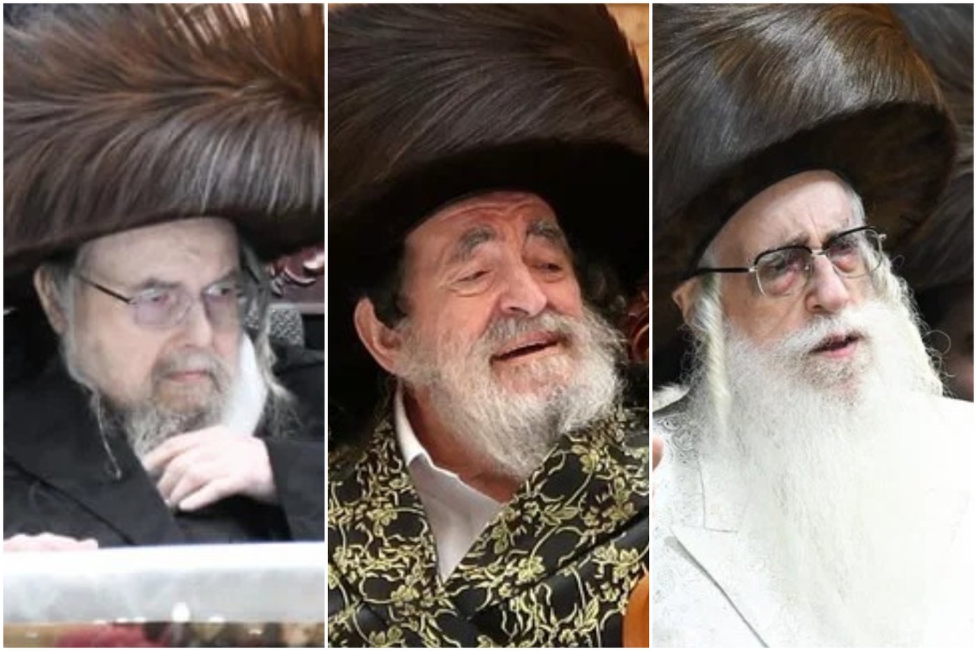 האדמו"רים מצאנז, מויז'נית ומבעלזא