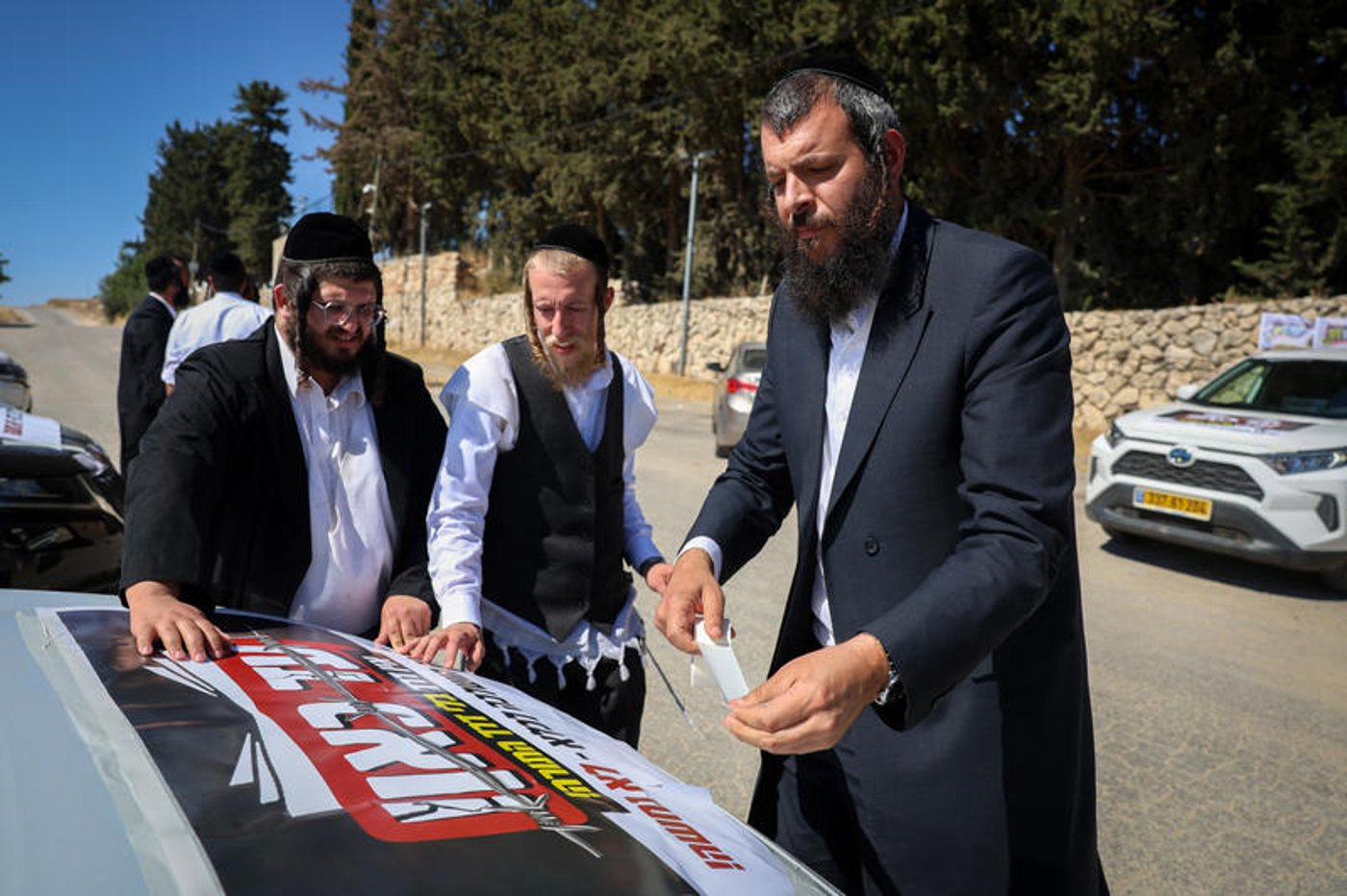 אלימות חסרת רסן הופעלה, קרוב לרבבת כלי רכב נעו בשיירות איטיות לכלא | המראות מ"מחאת הרכבים"
