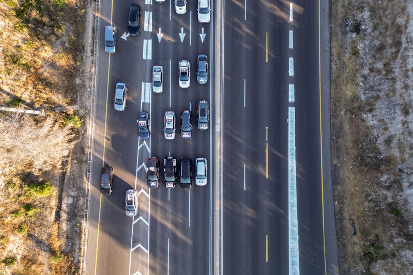אלימות חסרת רסן הופעלה, קרוב לרבבת כלי רכב נעו בשיירות איטיות לכלא | המראות מ"מחאת הרכבים"