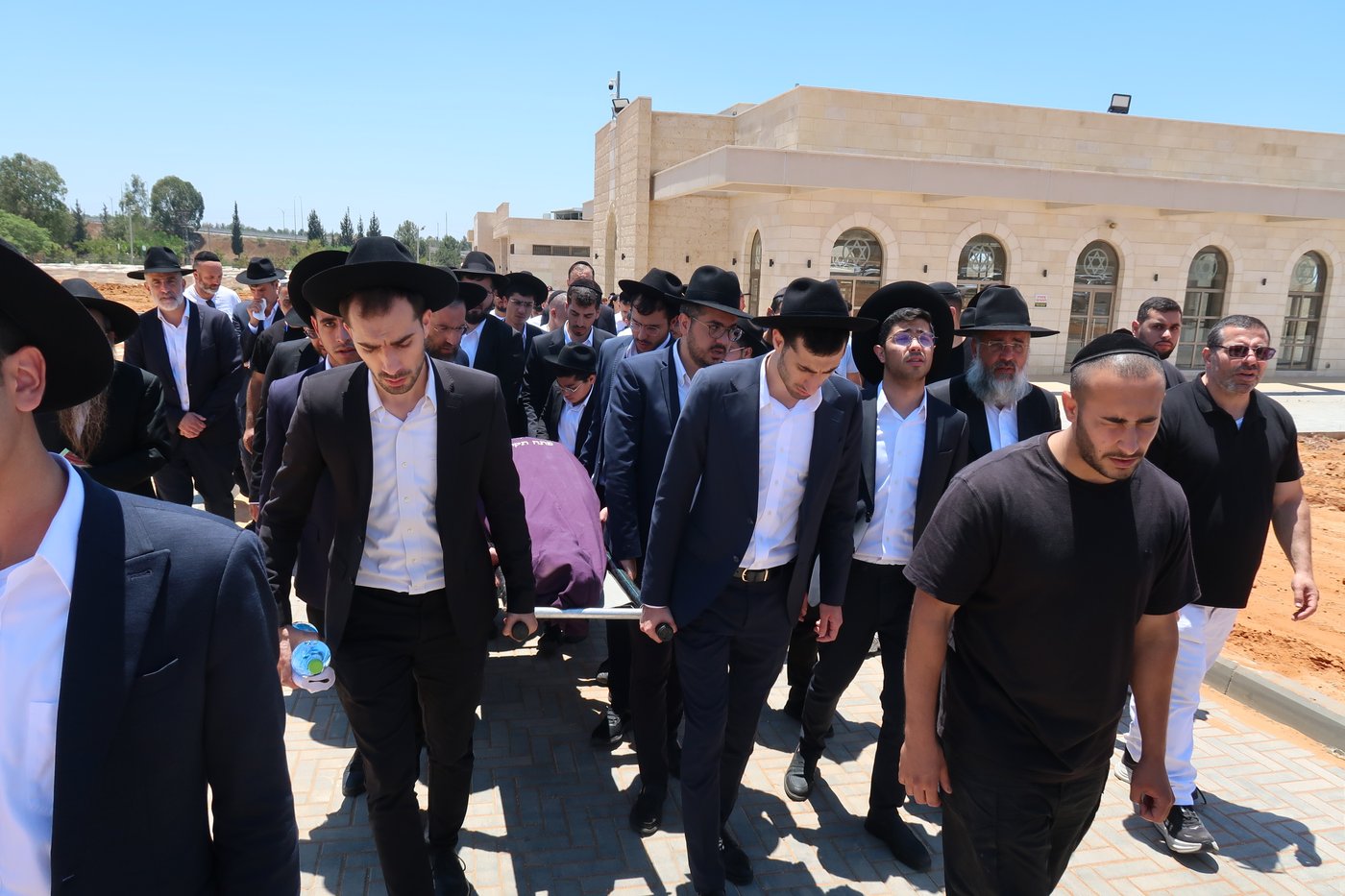 הלוויית הרבנית צרף ע"ה