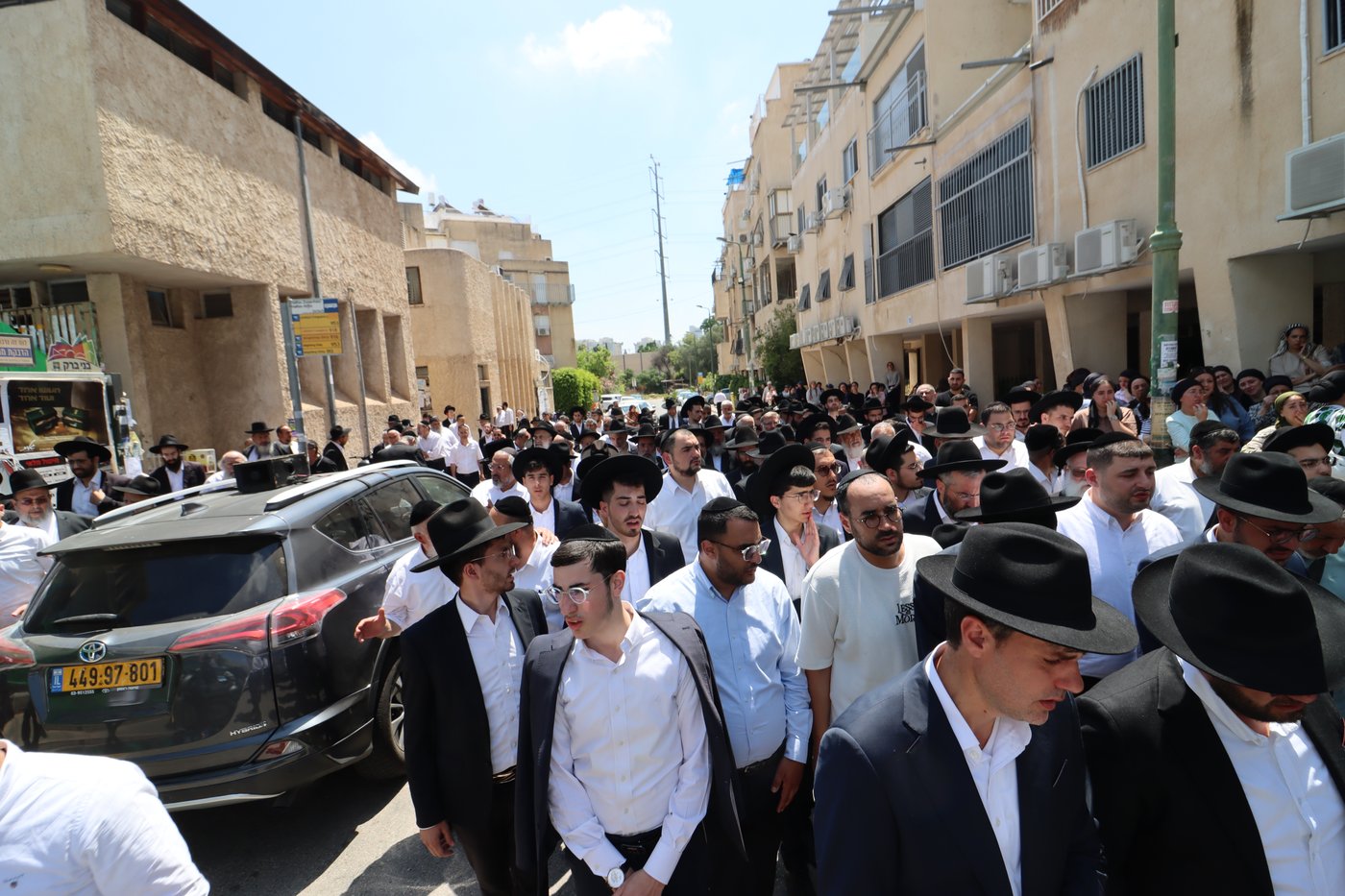 הלוויית הרבנית צרף ע"ה
