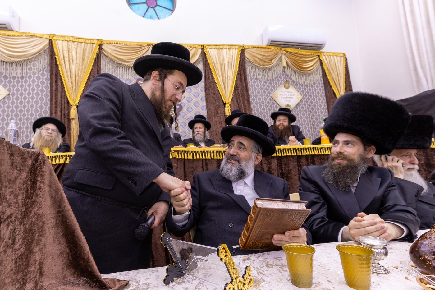 מעמד כבוד התורה בישיבת טשכנוב