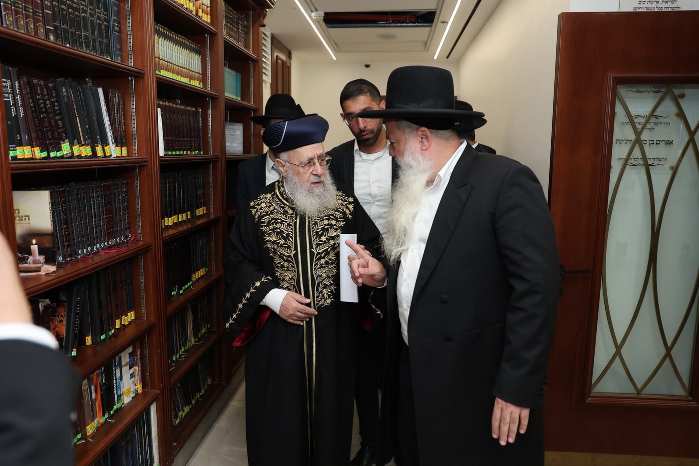 הגר"י יוסף שבת בבני ברק