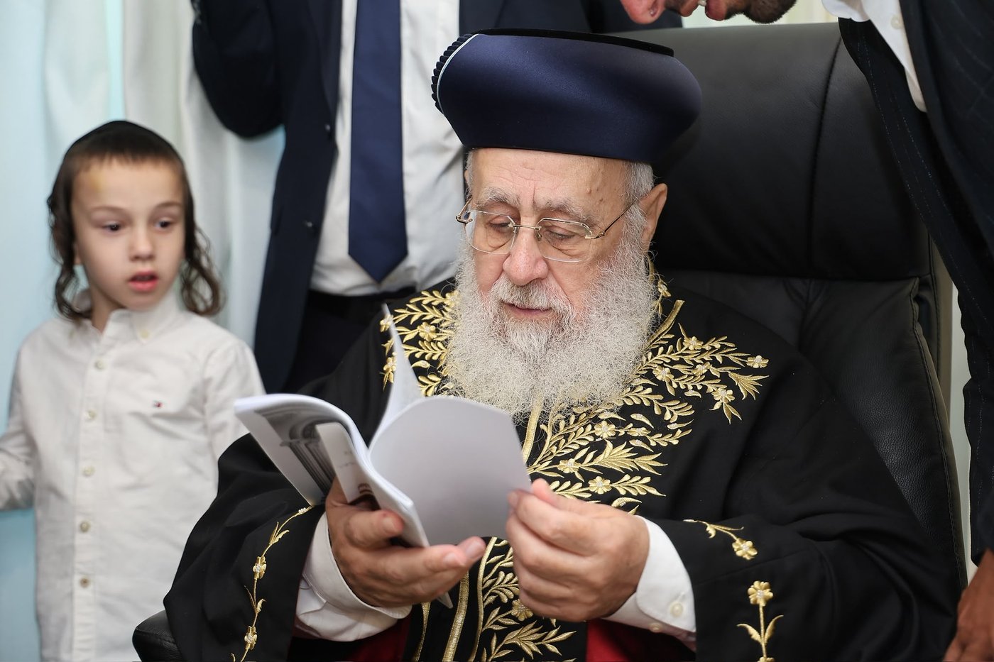 הגר"י יוסף שבת בבני ברק
