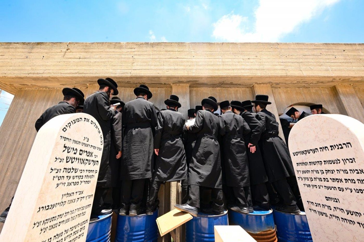 שבע ברכות אחרון והילולא קדישא בצאנז