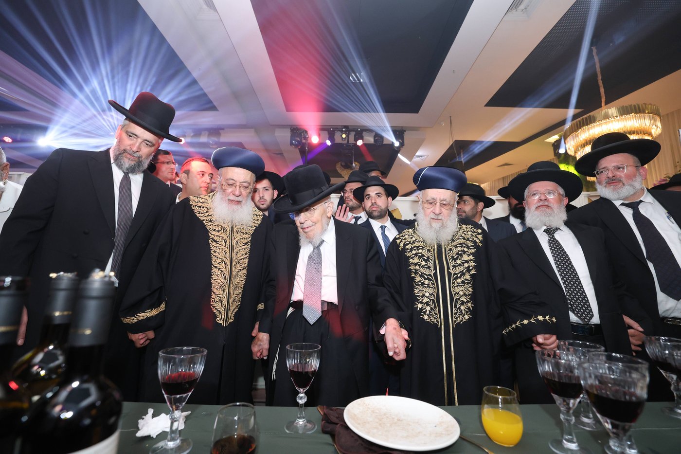 נישואי נכדתם המשותפת של הגר"י יוסף והגרש"מ עמאר