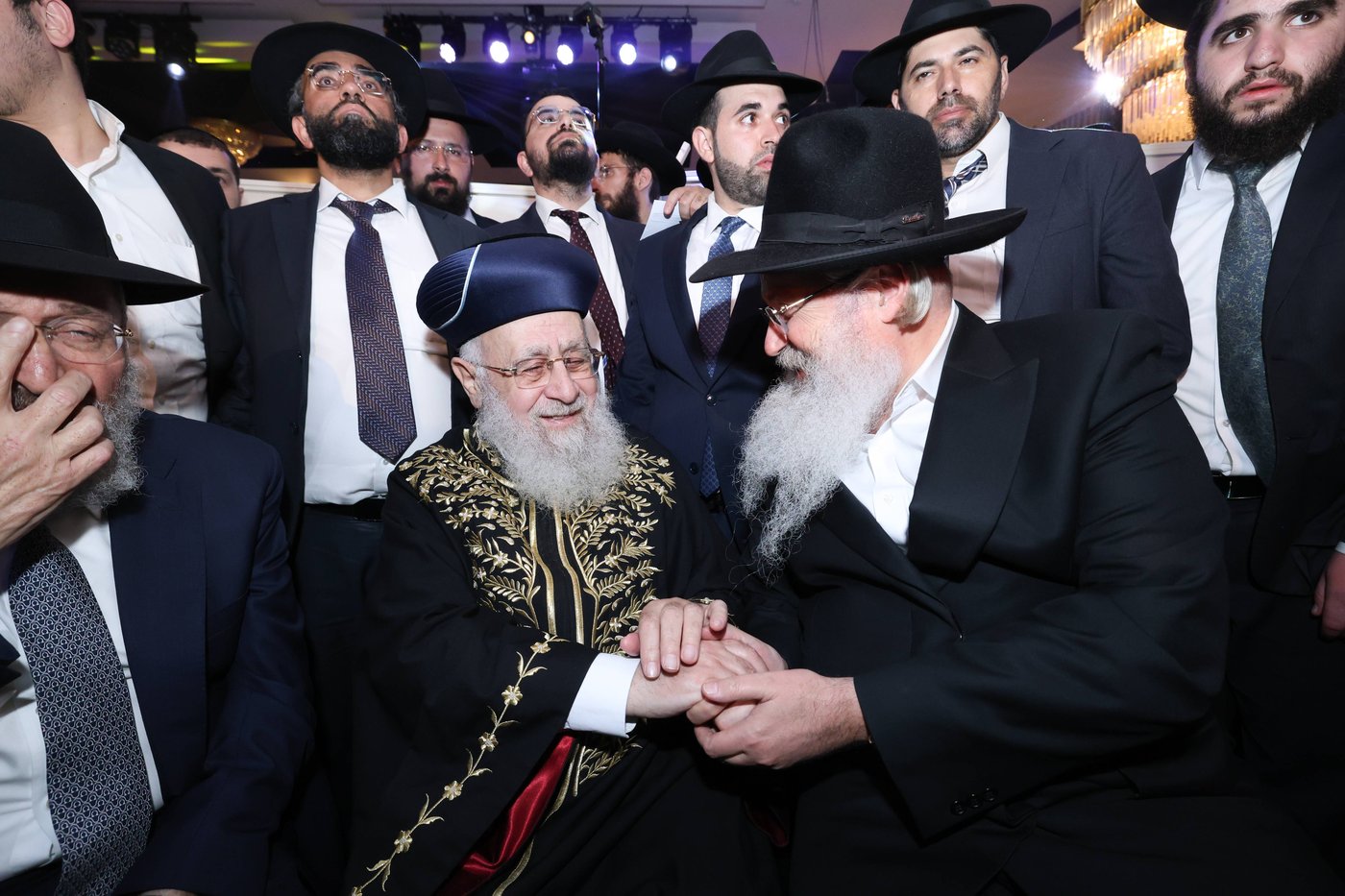 נישואי נכדתם המשותפת של הגר"י יוסף והגרש"מ עמאר