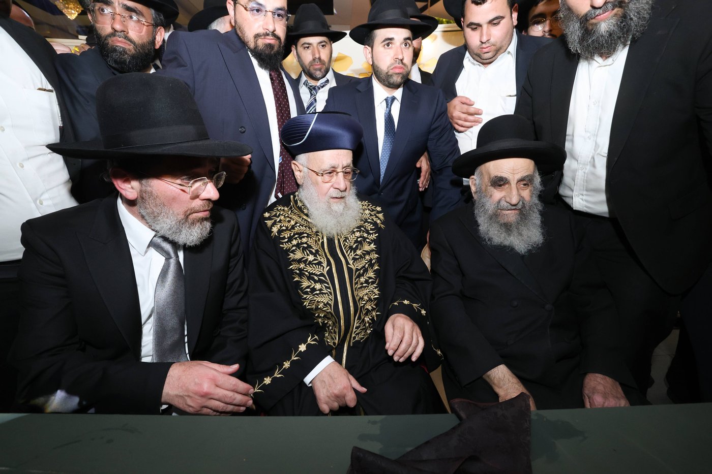 נישואי נכדתם המשותפת של הגר"י יוסף והגרש"מ עמאר