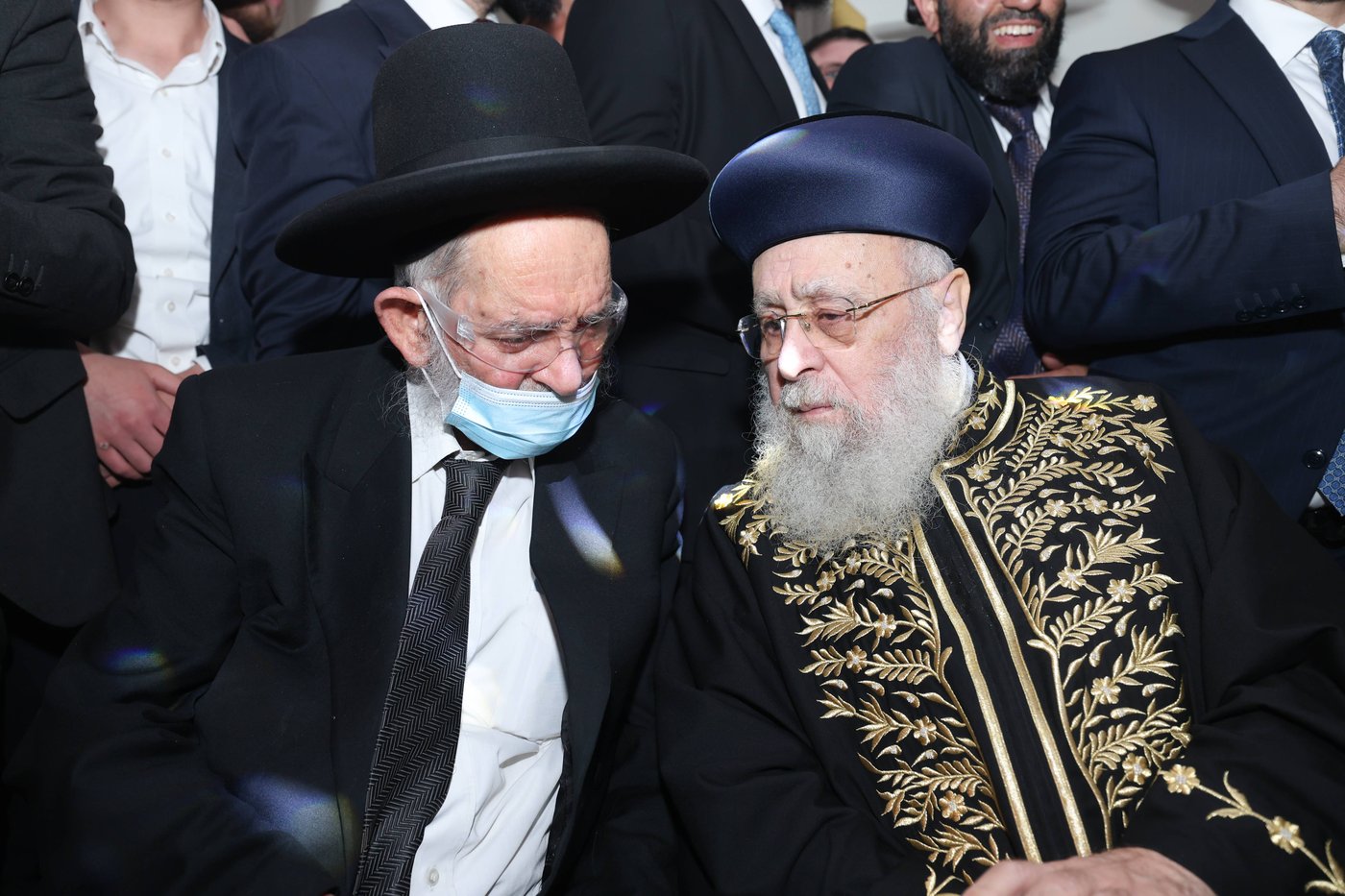 נישואי נכדתם המשותפת של הגר"י יוסף והגרש"מ עמאר