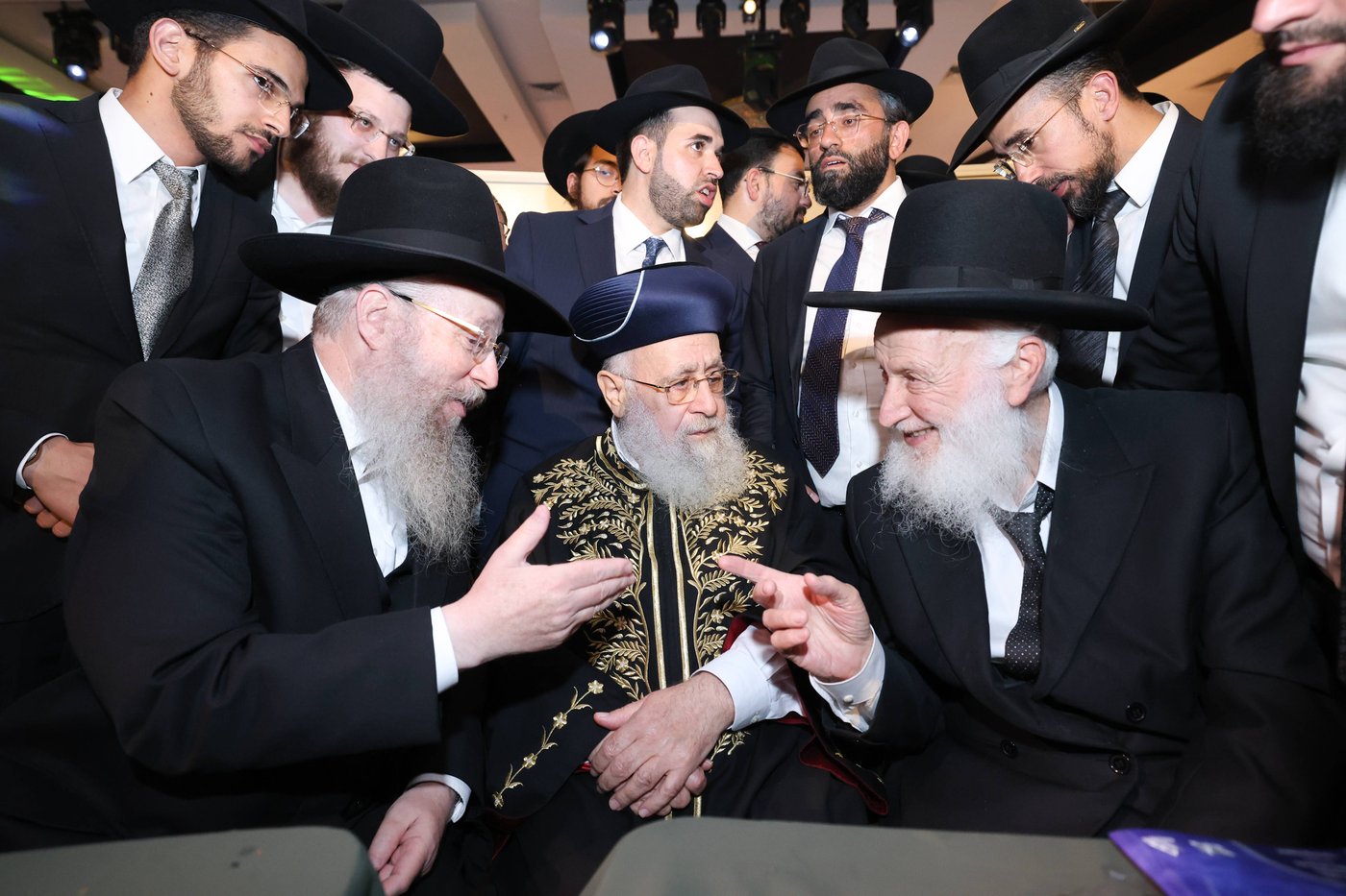 נישואי נכדתם המשותפת של הגר"י יוסף והגרש"מ עמאר