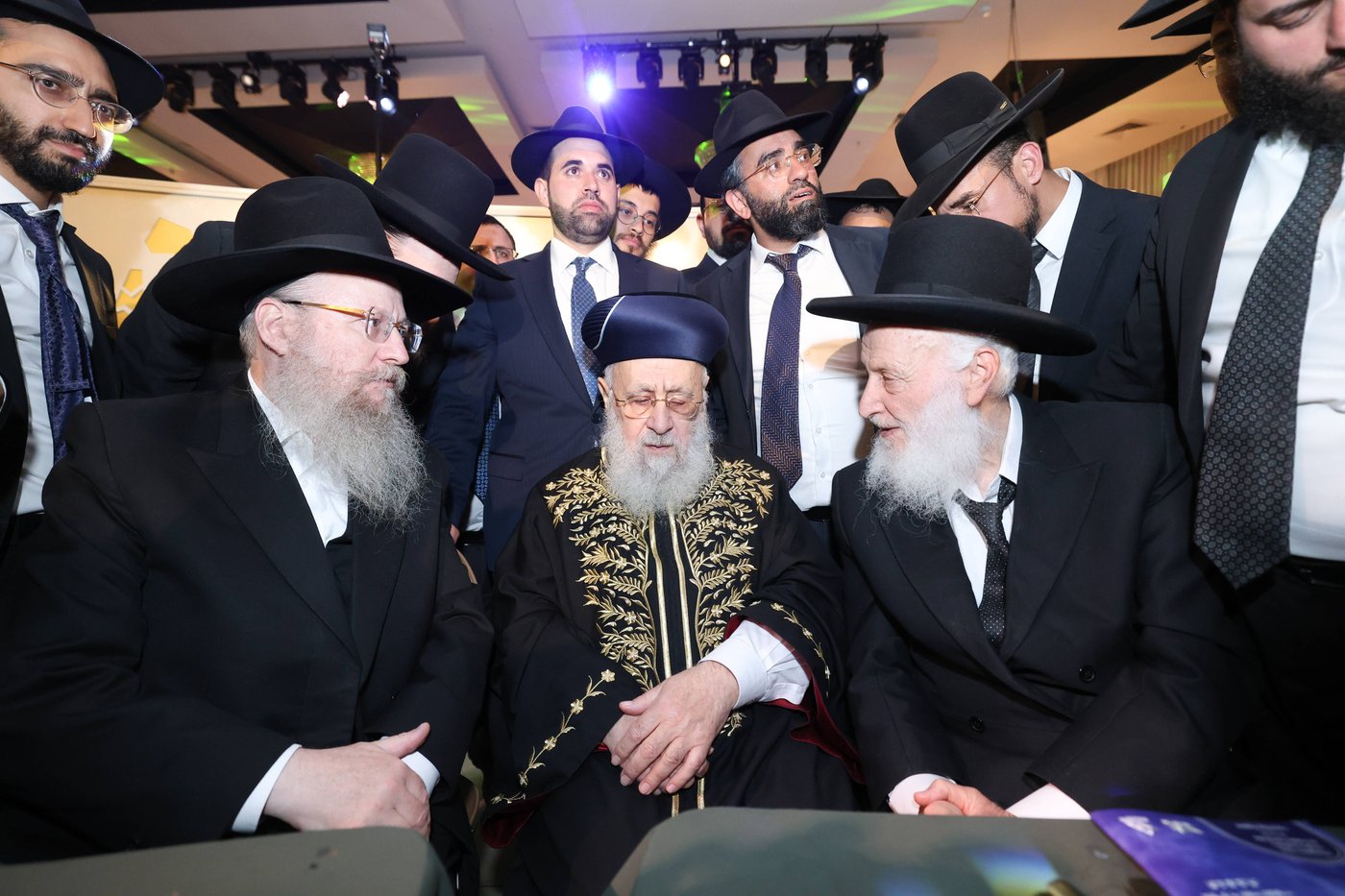 נישואי נכדתם המשותפת של הגר"י יוסף והגרש"מ עמאר
