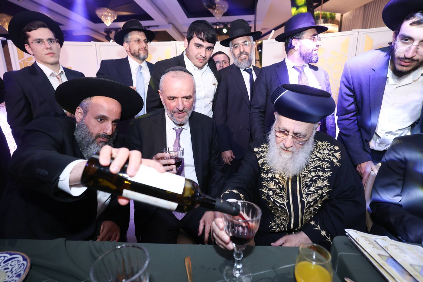 נישואי נכדתם המשותפת של הגר"י יוסף והגרש"מ עמאר