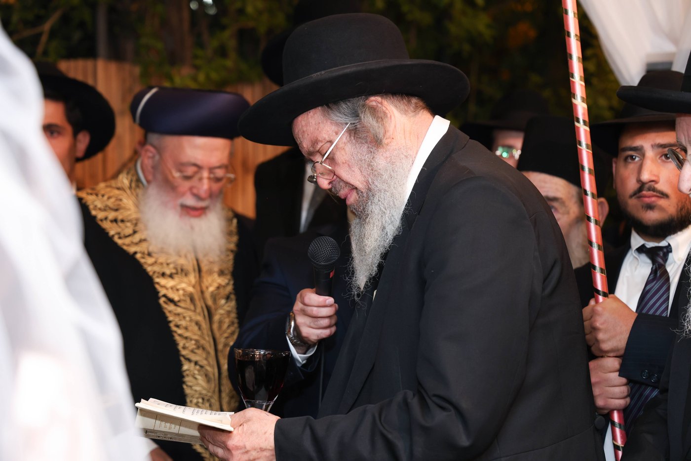 נישואי נכדתם המשותפת של הגר"י יוסף והגרש"מ עמאר