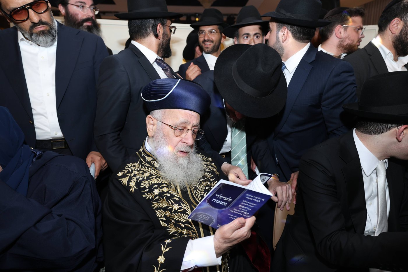 נישואי נכדתם המשותפת של הגר"י יוסף והגרש"מ עמאר