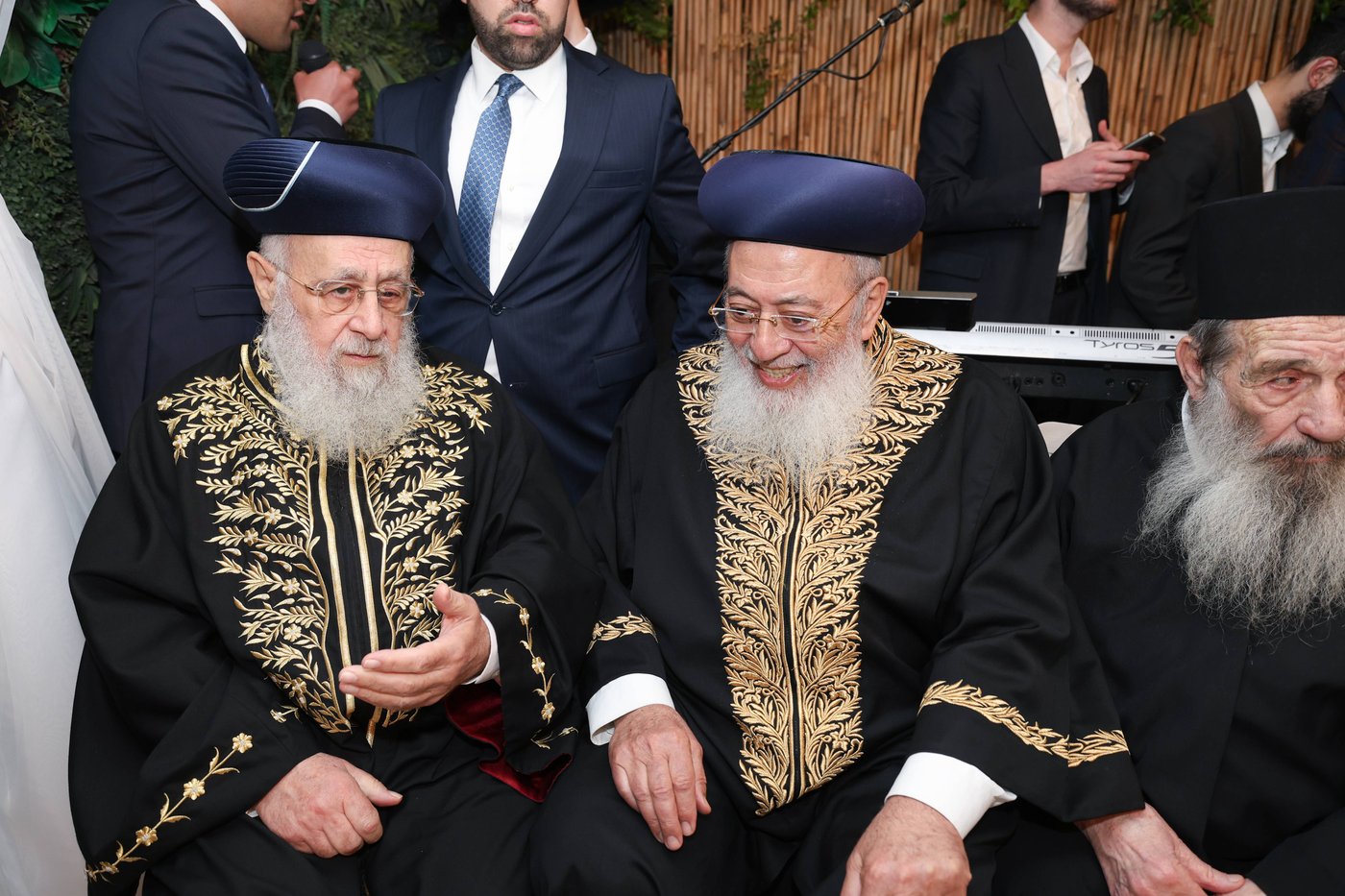 נישואי נכדתם המשותפת של הגר"י יוסף והגרש"מ עמאר