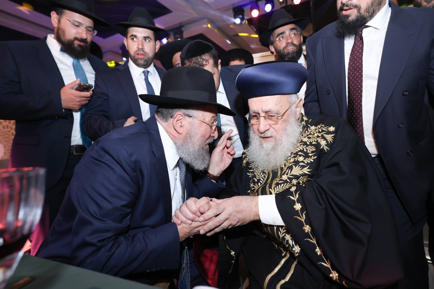 נישואי נכדתם המשותפת של הגר"י יוסף והגרש"מ עמאר