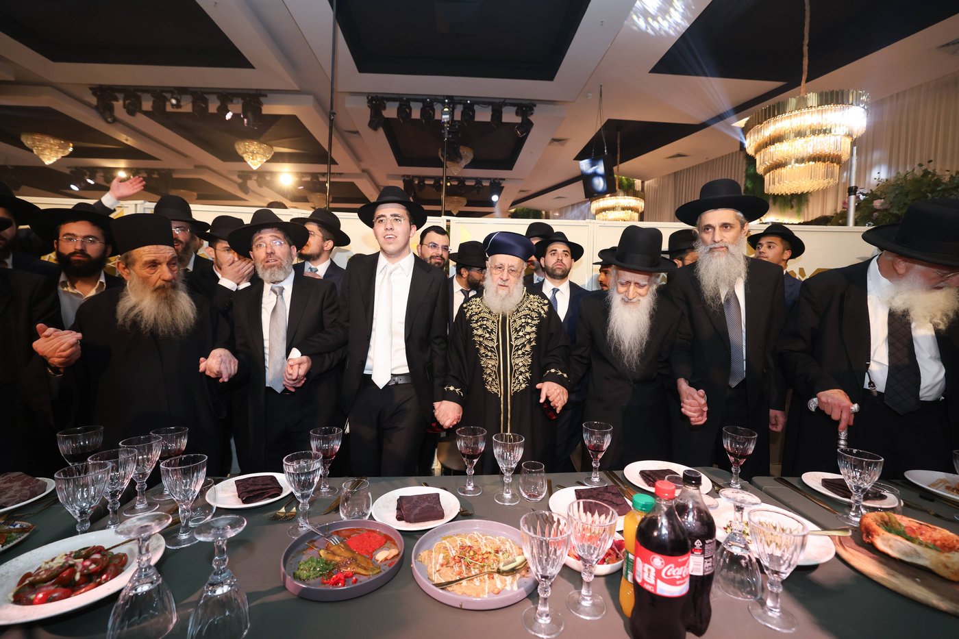 נישואי נכדתם המשותפת של הגר"י יוסף והגרש"מ עמאר