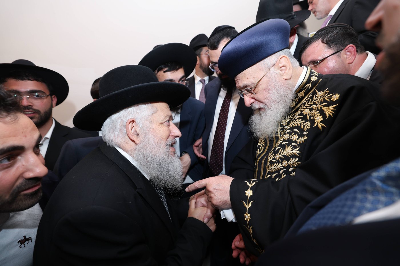 נישואי נכדתם המשותפת של הגר"י יוסף והגרש"מ עמאר