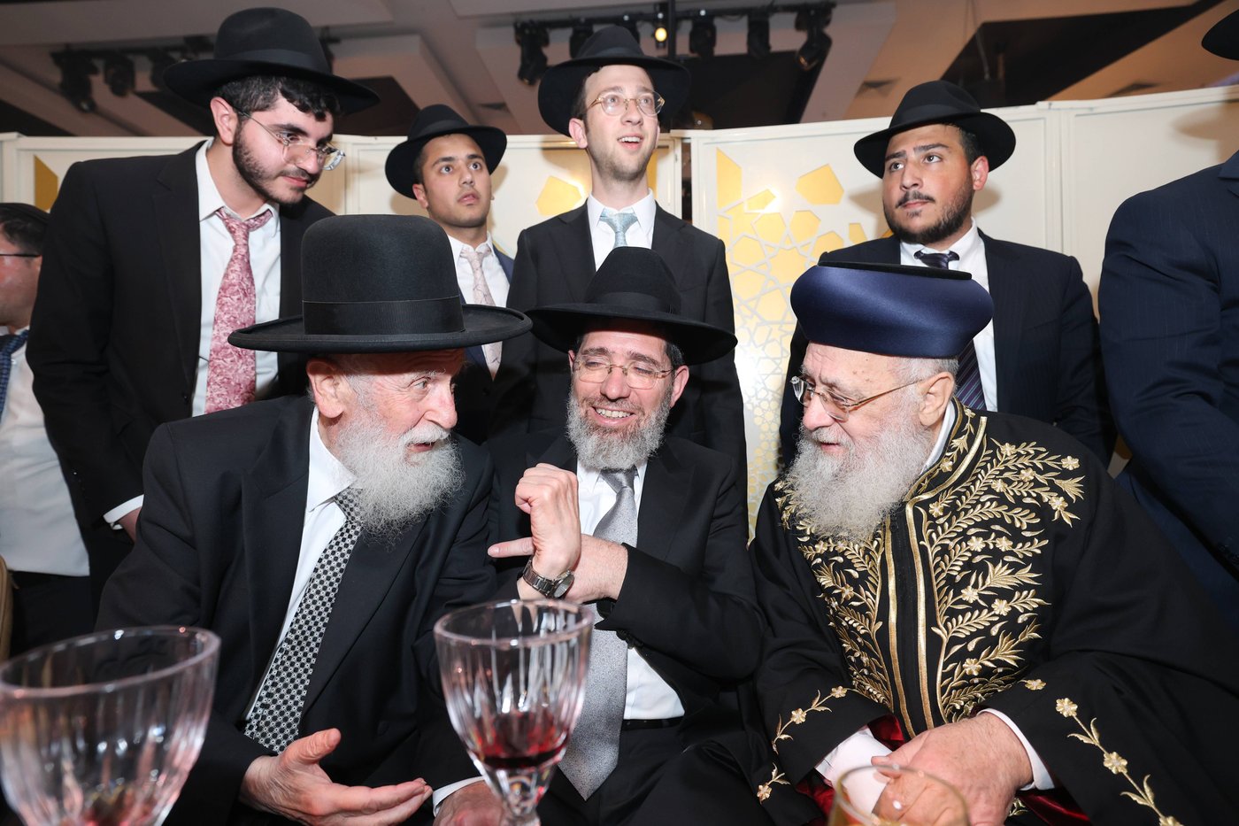 נישואי נכדתם המשותפת של הגר"י יוסף והגרש"מ עמאר
