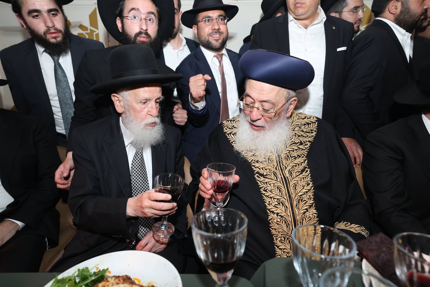 נישואי נכדתם המשותפת של הגר"י יוסף והגרש"מ עמאר