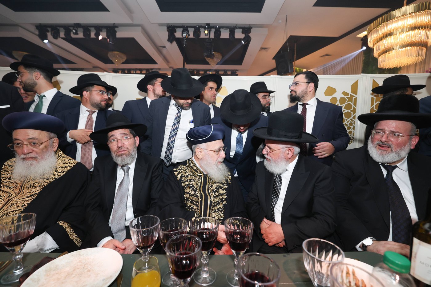 נישואי נכדתם המשותפת של הגר"י יוסף והגרש"מ עמאר