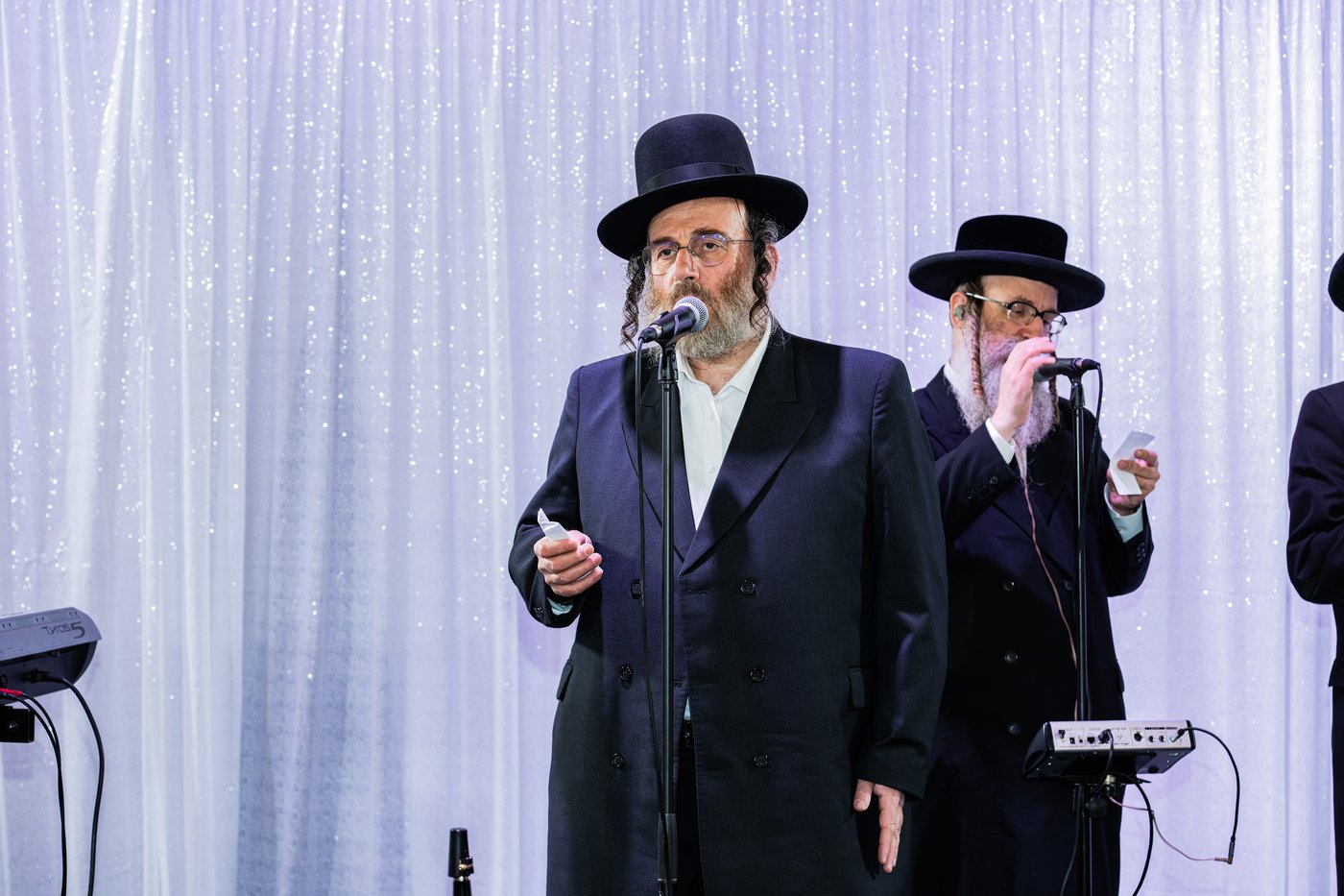מסיבת שבע הברכות בסאטמר לכבודו של ר' חיים שלמה פישר