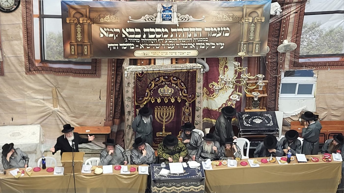 התחלת מסכת בבא קמא בתולדות אברהם יצחק 