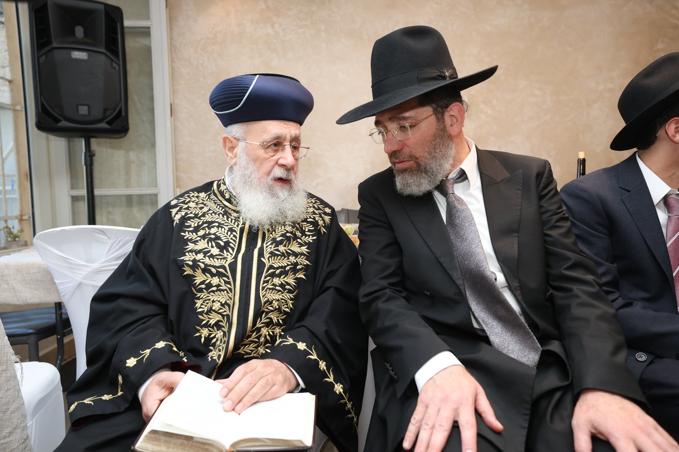 פדיון הבן לנין הרשלצי''ם הגר"י יוסף והגרש"מ עמאר 