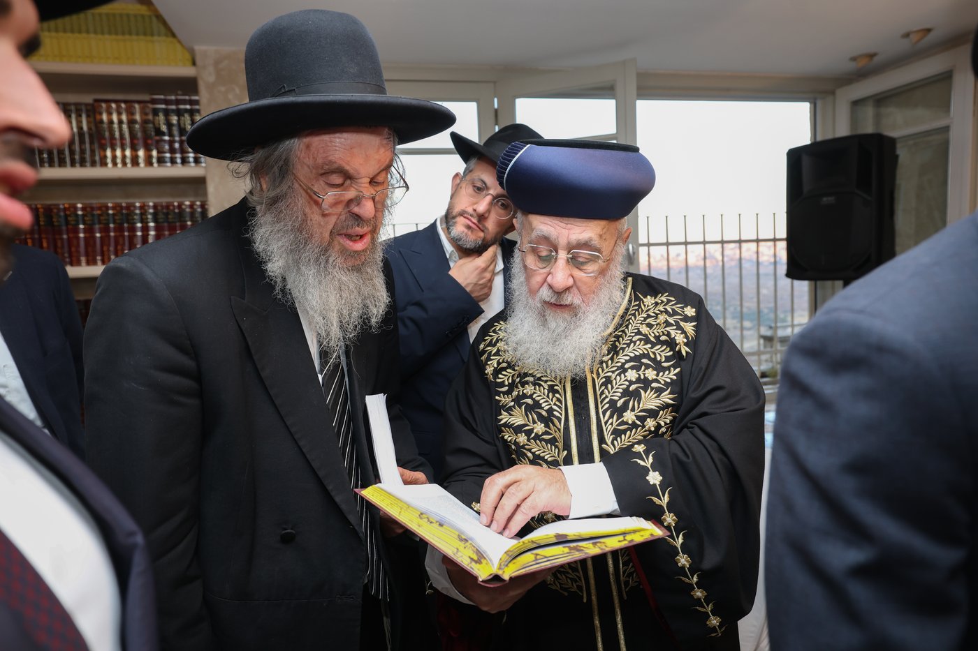 פדיון הבן לנין הרשלצי''ם הגר"י יוסף והגרש"מ עמאר 